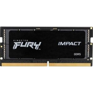 Kingston KF548S38IB-16 DDR5 16GB SO-DIMM 4800MHz [FURY IMPACT], Non-ECC Unbuffered, CL38 1.1V, 262-pin 1Rx8