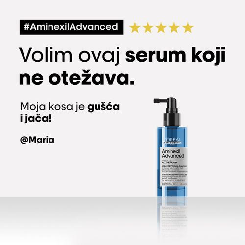 Loreal Professionnel Paris Scalp Advanced Aminexil Advanced Serum Za Stimulisanje Rasta Kose 90ml slika 7