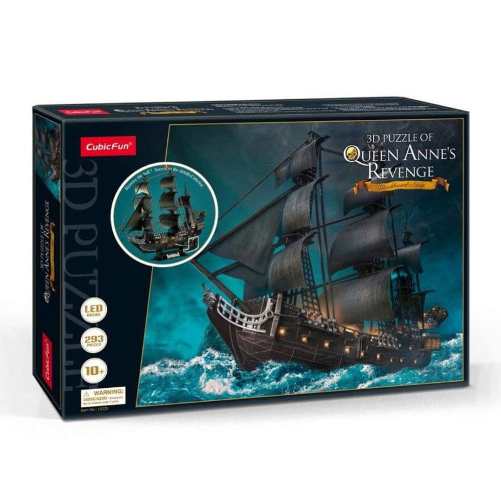 Cbf205225 Cubicfun Puzzle Queen Annes Revenge L52 slika 1
