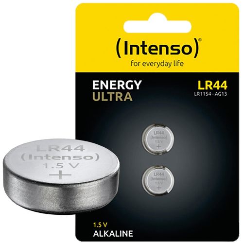 (Intenso) Baterija alkalna LR44/2, 1,5 V dugmasta, blister 2 kom - LR44/2 slika 2