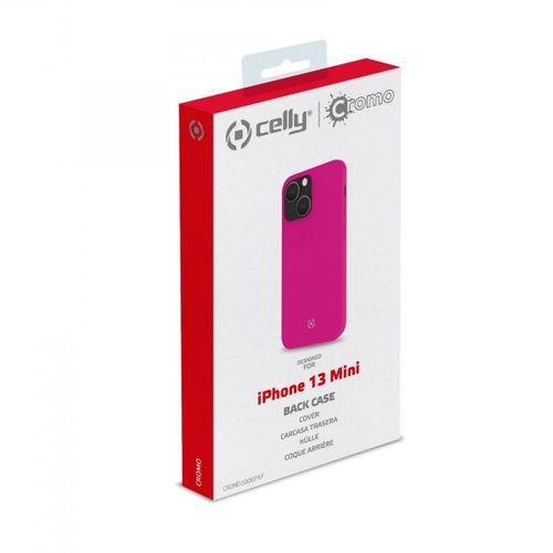 CELLY Futrola CROMO za iPhone 13 MINI u FLUORESCENTNO PINK boji slika 4