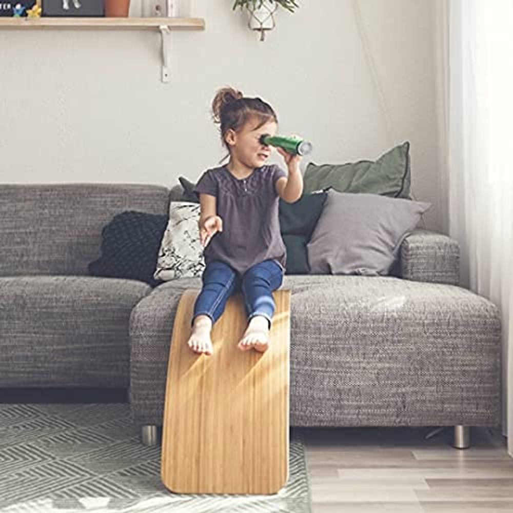Kinder Home Dječija drvena balans daska, Natur slika 10