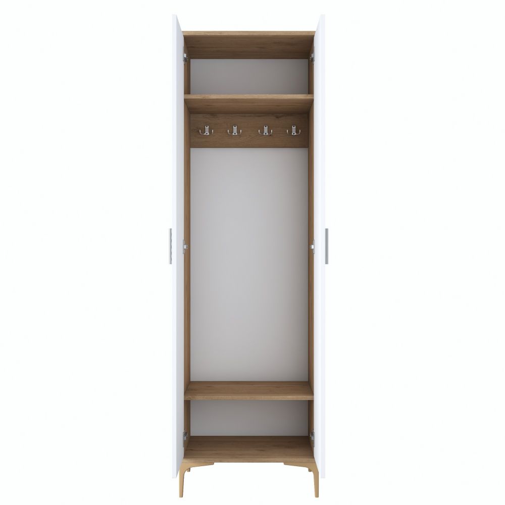 Bijeli Hodnik Ormar EA111 - 2703 Walnut slika 9