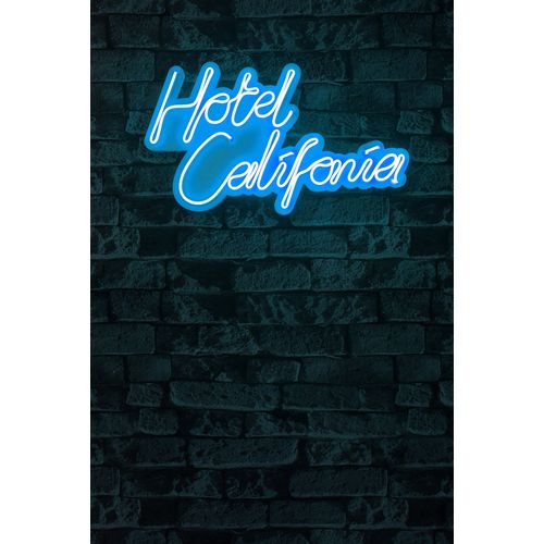 Wallity Ukrasna plastična LED rasvjeta, Hotel California - Blue slika 9