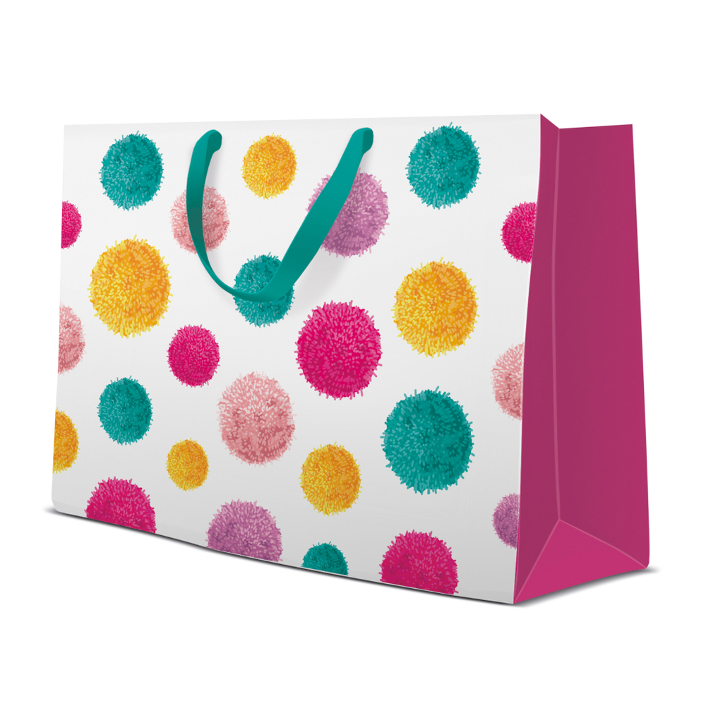 Ukrasna vrećica PomPoms 33x26x13cm slika 1