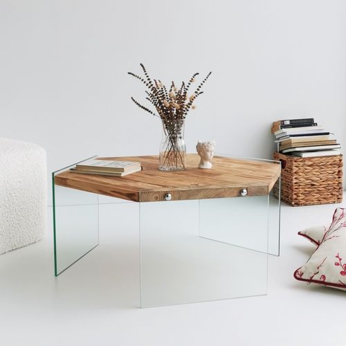 Hexagon S304 Oak Coffee Table slika 5