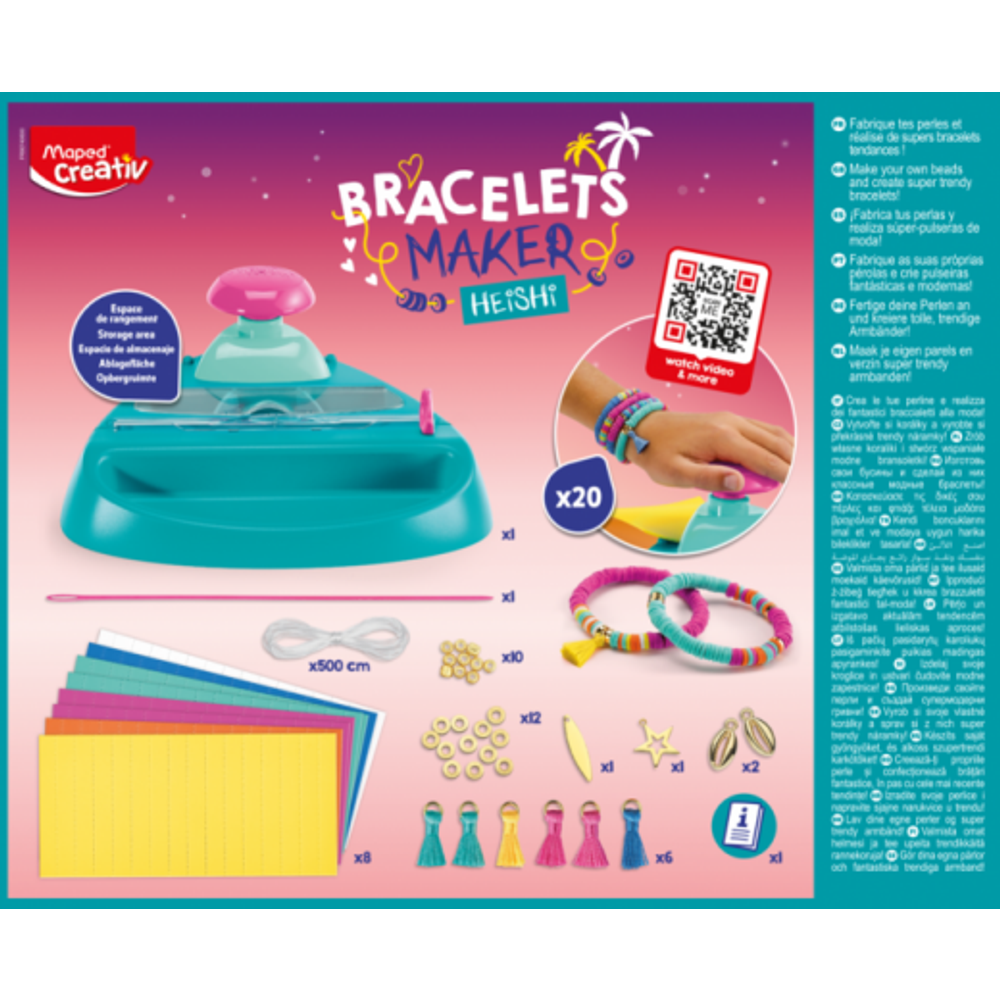 Maped creativ Set za pravljenje narukvica Heishi slika 2