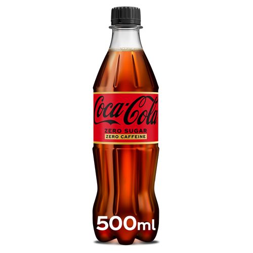 Coca-Cola Zero Sugar Zero Coffeine 0,5l 12/boca slika 1