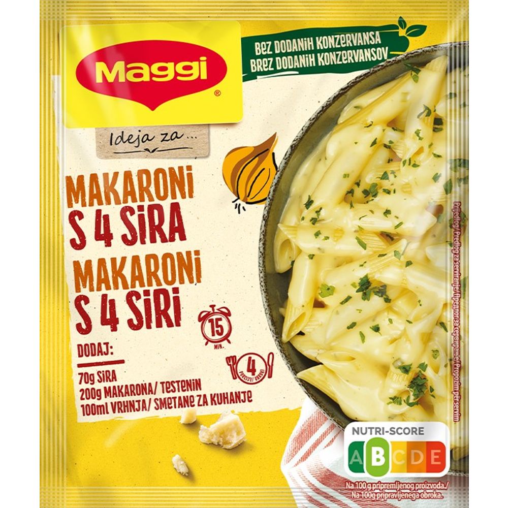 Maggi Fix Ideja za makarone s 4 sira 30g slika 1