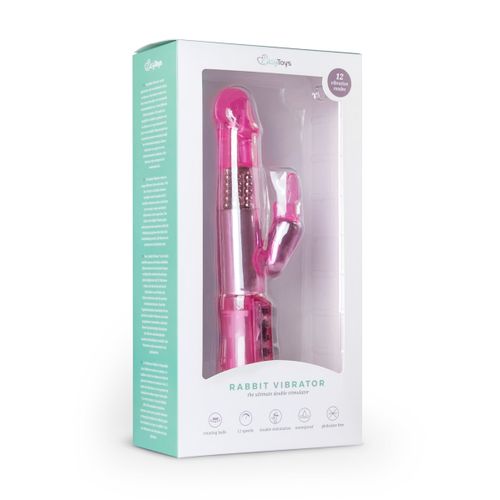 Rabbit vibrator Easytoys Pink Rabbit, ružičasta slika 3