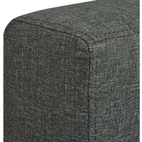 Fotelja od tkanine tamnosiva slika 42