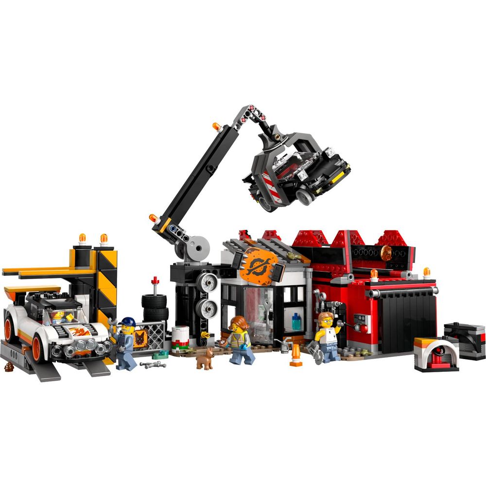 LEGO 60472 Odlagalište automobila slika 2