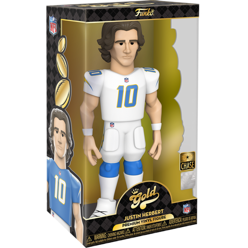 Funko Gold 12" NFL: Chargers- Justin Herbert slika 1