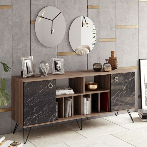 Lorenz Ayna Walnut
Black Console slika 1