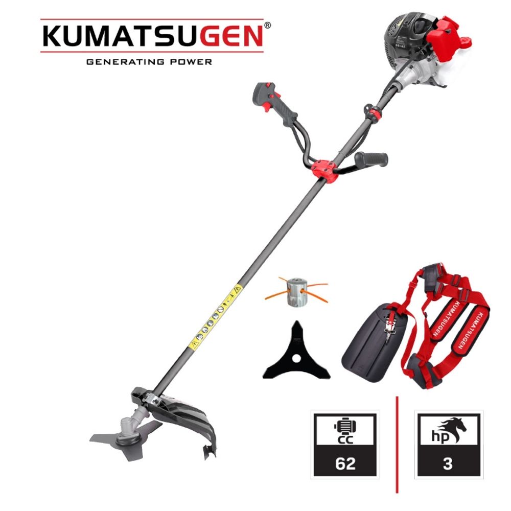 Kumatsugen KBC620 motorni trimer za travu 62CC 3HP, sa priborom slika 1