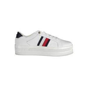 TOMMY HILFIGER WOMEN'S WHITE SPORTS SHOES