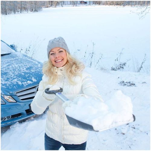 Kungs - Lopata za sneg sa ojačanjem - za čišćenje snega oko vozila slika 2