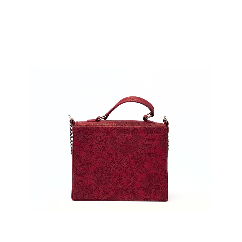 ILEA Ženska torba Una M 24x19cm, Bordo slika 3