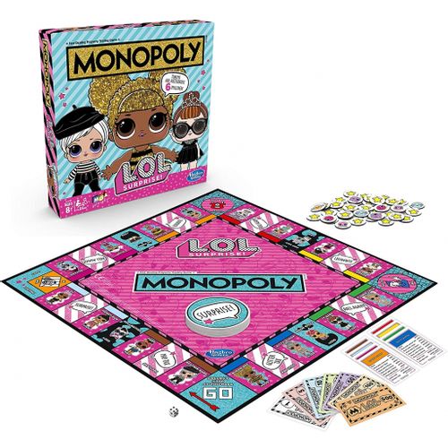 HASBRO GAMING - Monopoly LOL Surprise Edition Društvena Igra slika 5