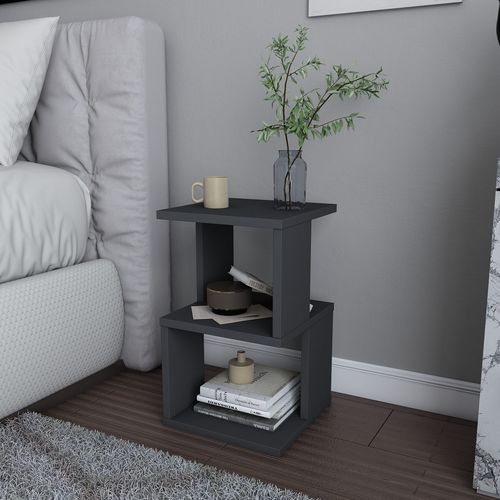 Carter - Anthracite Anthracite Nightstand slika 3