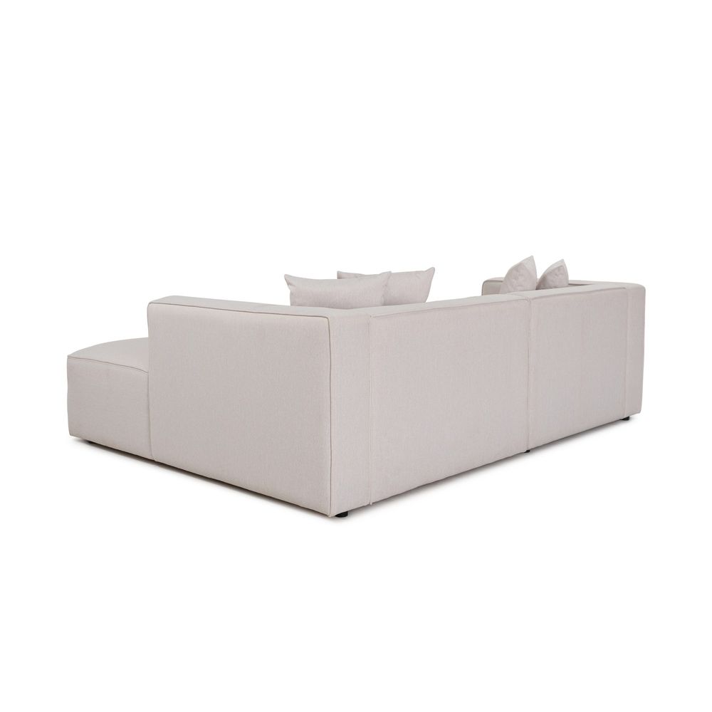 Mora XL Ugaona Sofa Lijeva (CHLLeft -1R) - Ecru slika 6