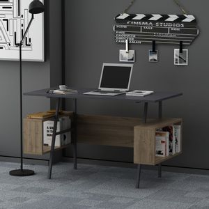 Woody Fashion Studijski stol, Ironi - Anthracite, Walnut