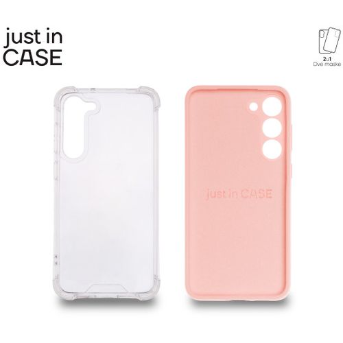 2u1 Extra case MIX paket PINK za S23 Plus slika 3