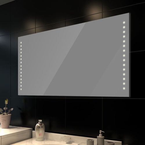 Zidno Ogledalo za kupaonicu s LED svjetlom 100 x 60 cm ( D x Š) slika 17