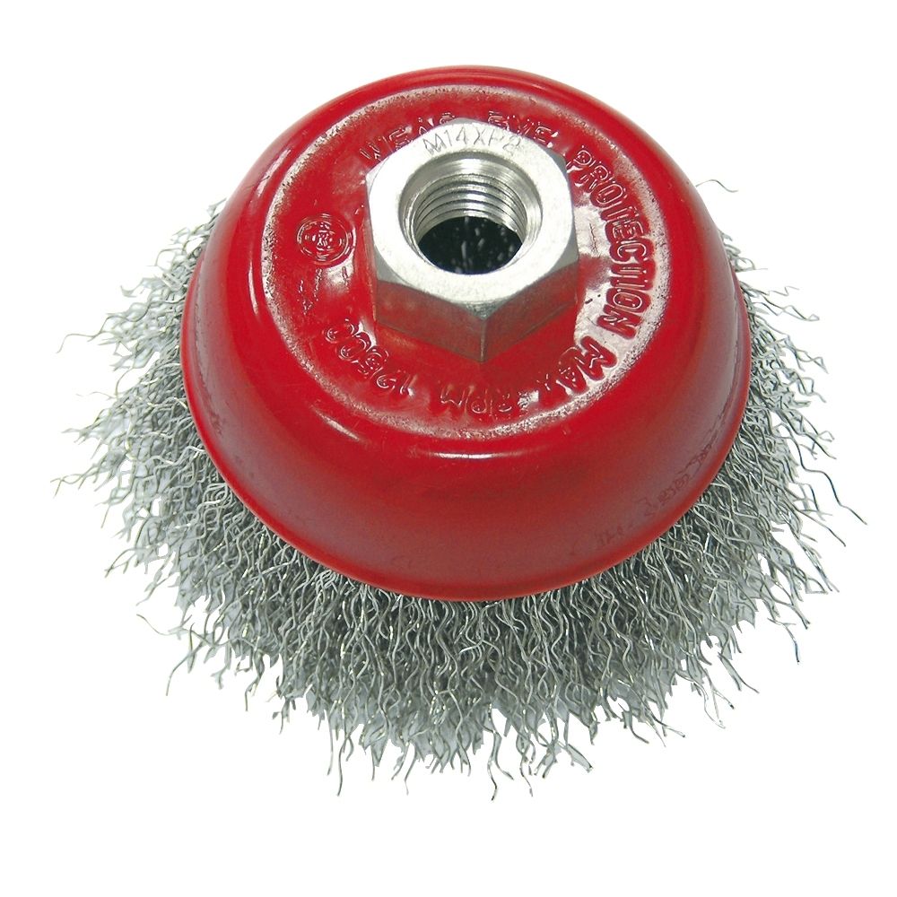 KRUŽNA PLETENA ŽIČANA ČETKA 100MM  32510 slika 1