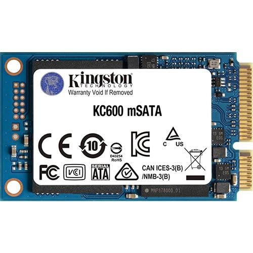 SSD KINGSTON SKC600MS/1024G/2.5"/SATA3/crna slika 2