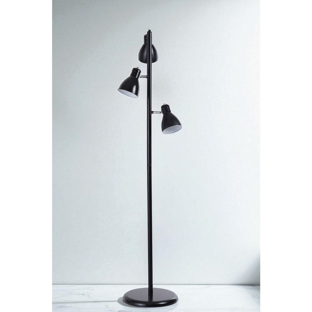 Opviq Podna lampa 125, crna slika 2