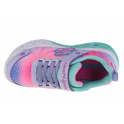 Dječje Svjetleće Tenisice Skechers Flutter Heart Lights 302315L-LVMT slika 7