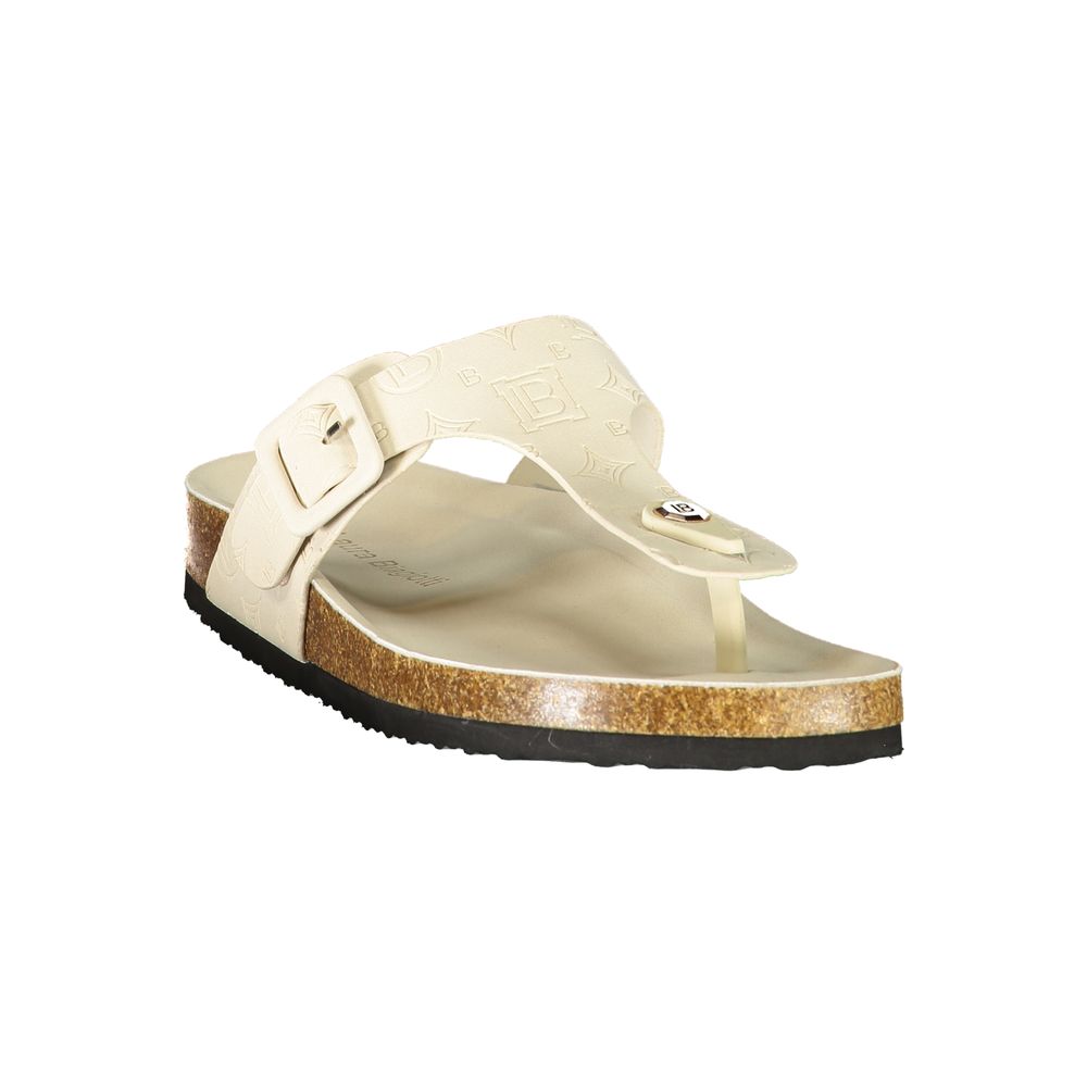 LAURA BIAGIOTTI WOMEN'S WHITE SLIPPER FOOTWEAR slika 2