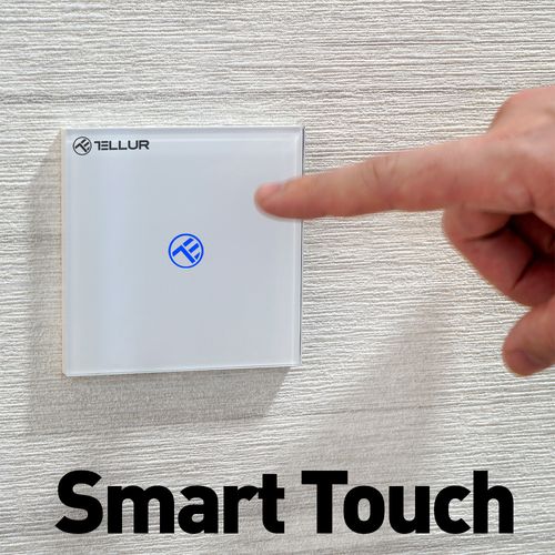 TELLUR SMART WIFI SWITCH, SS1N, 1 PORT, 1800W, 10A slika 5