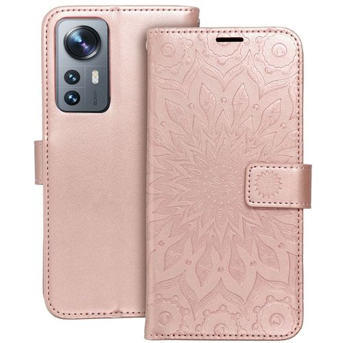 MEZZO Book case za XIAOMI 12 Lite mandala rose gold slika 1