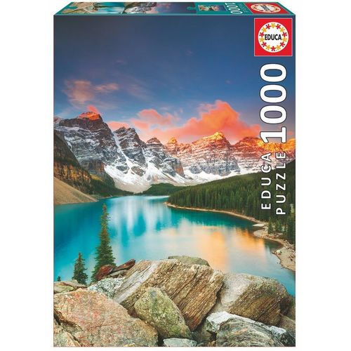 Moraine Lake Banff National Park Canada puzzle 1000pcs slika 2