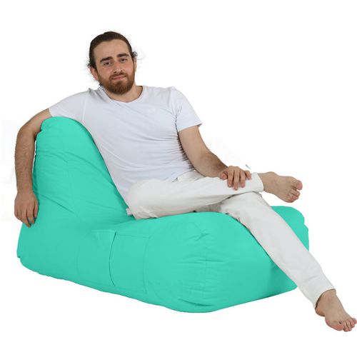 Atelier Del Sofa Vreća za sjedenje, Trendy Comfort Bed Pouf - Turquoise slika 1