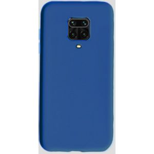 MCTK4-XIAOMI Redmi Note 10 5g * Futrola UTC Ultra Tanki Color silicone Dark Blue (59)