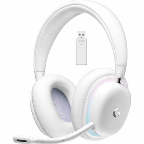 Logitech G735 Wireless Gaming Headset, White slika 1