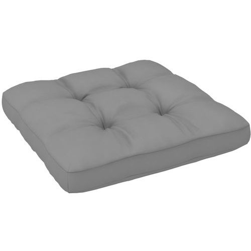 Jastuk za sofu od paleta sivi 60 x 60 x 10 cm * Bez originalne ambalaže/Mogući znakovi stajanja slika 3