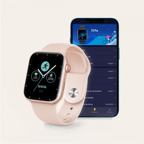 KSIX, smartwatch Urban 3, rose gold slika 2