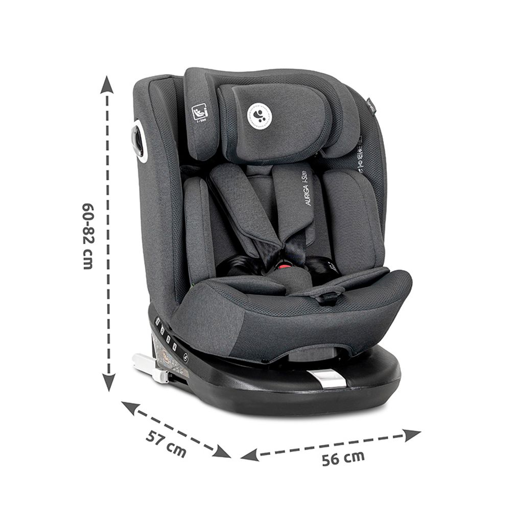 Lorelli Rotirajuća autosjedalica Auriga i-Size 40-150cm Isofix sa Anti Rebound štitnikom, Green slika 11
