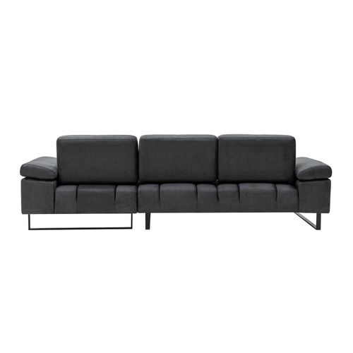 Atelier Del Sofa Kutna garnitura, Antracit, Mustang Large Right - Antracite slika 9