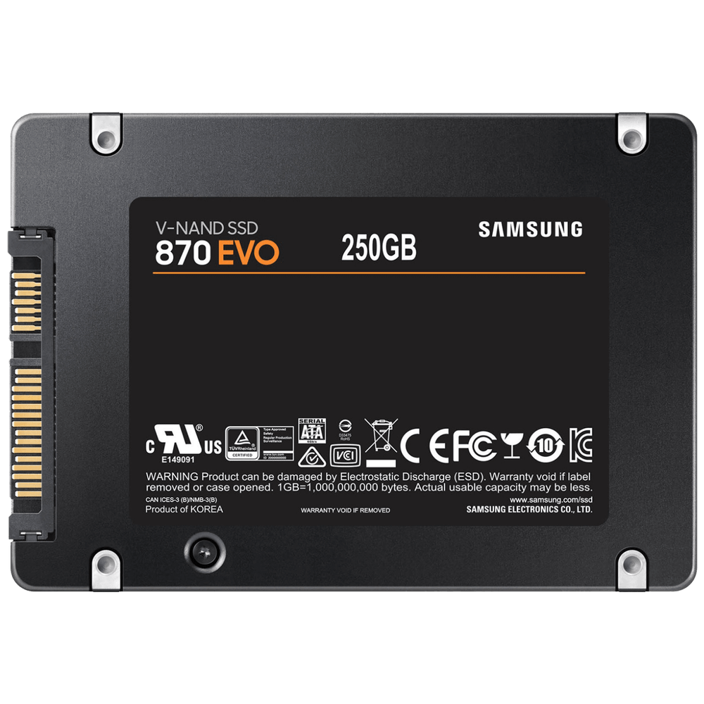 Samsung SSD Disk 2.5", kapacitet 250GB, SATA III, 870 EVO - MZ-77E250B slika 4