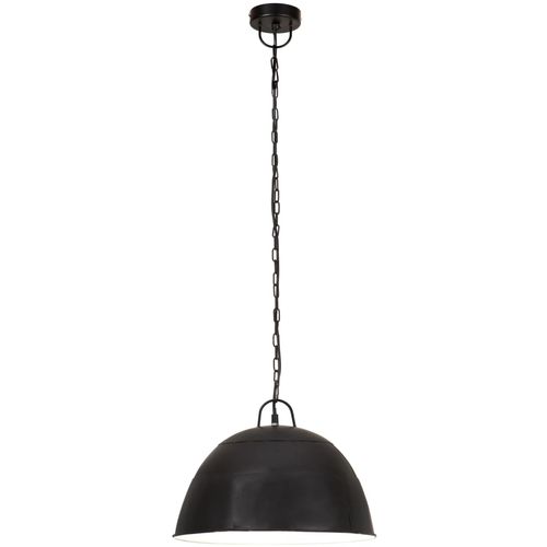 Industrijska viseća svjetiljka 25 W crna okrugla 41 cm E27 slika 28