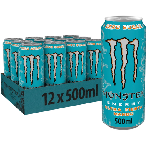 Monster Ultra Fiesta Mango 0,5l 12/limenka slika 1