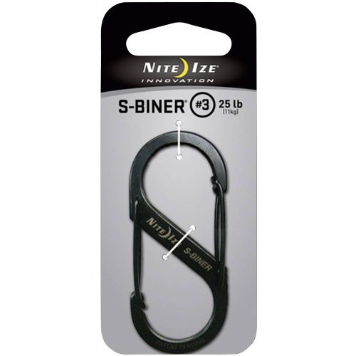 NITE Ize NI-SB3-03-01 karabiner  S-Biner Gr. 3  67 mm x 29 mm  1 St. slika 1