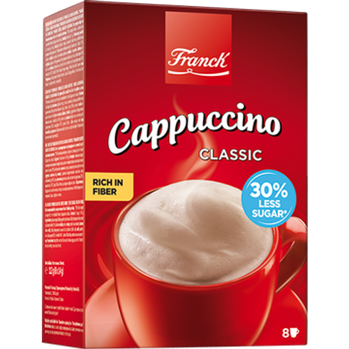 Franck Cappuccino Manje šećera 112g slika 1