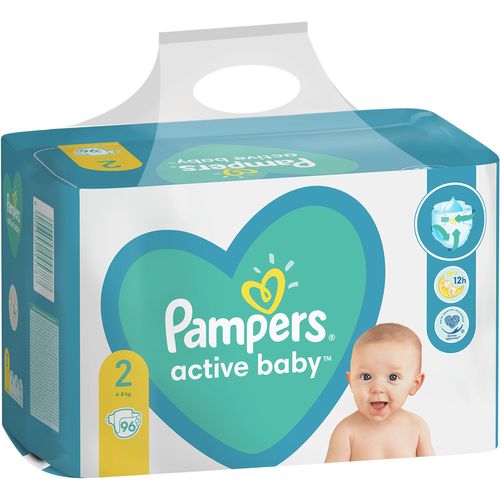 Pampers Active Baby Dry Giant Pack pelene SUPER PONUDA slika 2