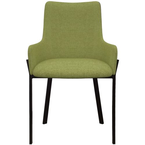 Blagovaonske stolice od tkanine 6 kom zelene slika 8